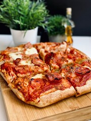 Pizza casera