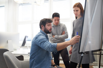 Web designer as a team in project planning