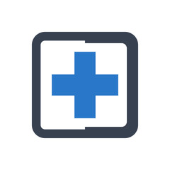 Hospital symbol icon