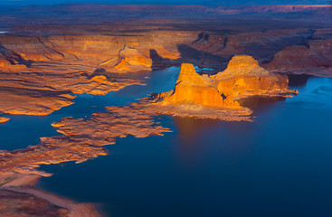 Colorado River, Lake Powell, Page, Arizona, Usa, America