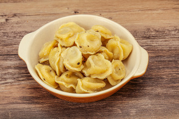 Dumplings with meat and spices