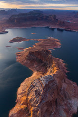 Colorado River, Lake Powell, Page, Arizona, Usa, America