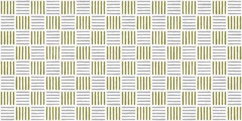 手書き風の線で書かれた日本の伝統的な格子模様