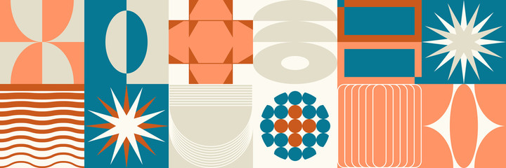 Unusual Abstract Geometric Artwork Composition © Normform