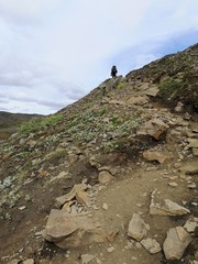 trekking auf dem laugavegur im hochland von island © heibergerwork