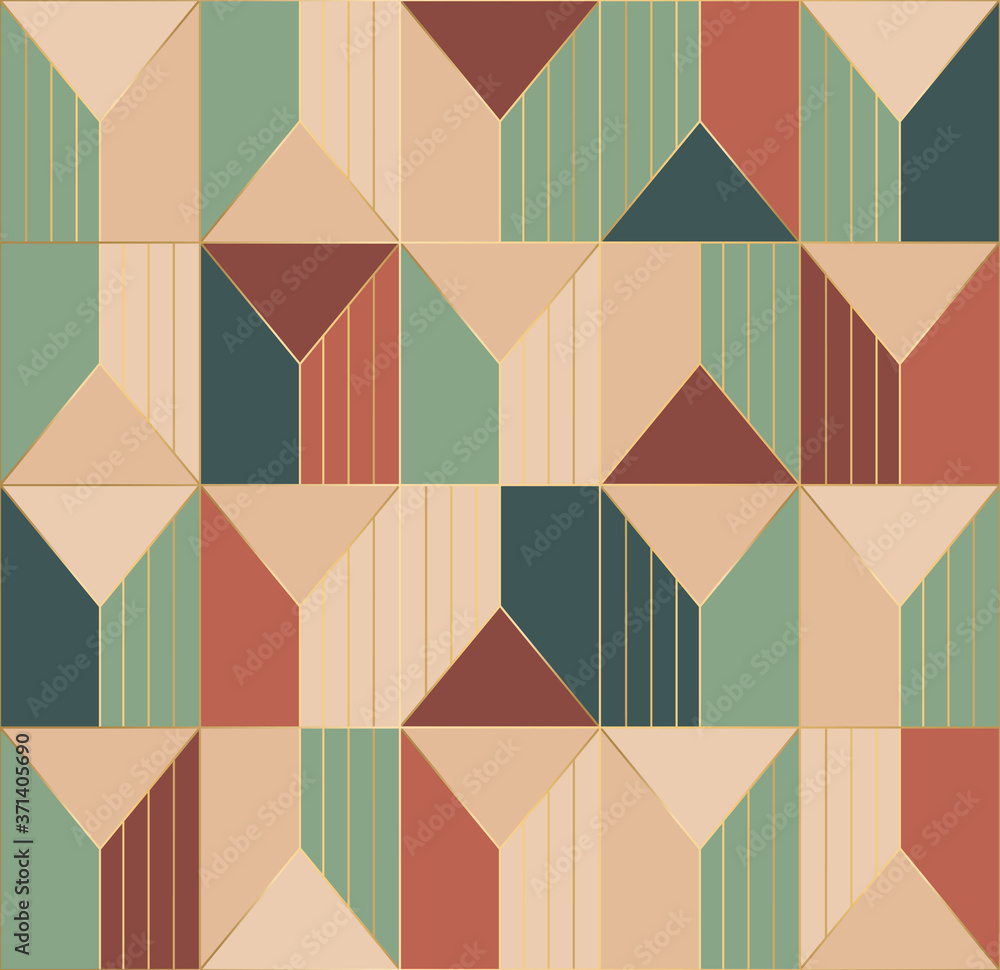 Aufkleber seamless geometric pattern with repeating elements for surface design