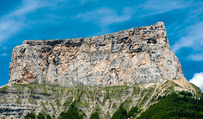 Mont Aiguille depuis Chichilianne, France
