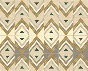 Seamless geometric pattern with repeating elements for surface design
