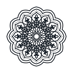 Logo inspiration: elegant mandala designed with stripes
