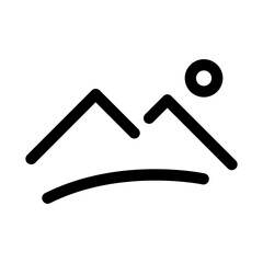 Mountain icon