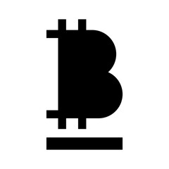 Bitcoin symbol icon