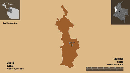 Chocó, department of Colombia,. Previews. Pattern