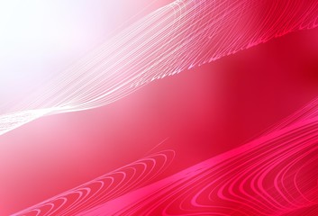 Light Red vector blurred pattern.