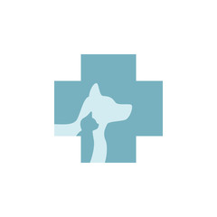 flat Pet-Vet icon, simple element from Pet-vet set, for web and mobile