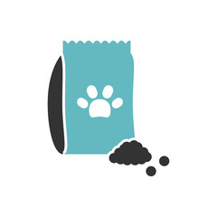 bicolor pet food icon, simple element from Pet-vet set, for web and mobile
