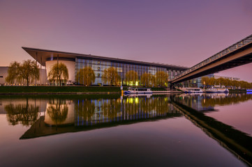 Autostadt Wolfsburg, Stadtlandschaften bei Nacht
