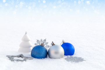 Image with Christmas ornaments.
