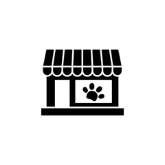 filled pet store icon, simple element from Pet-vet set, for web and mobile