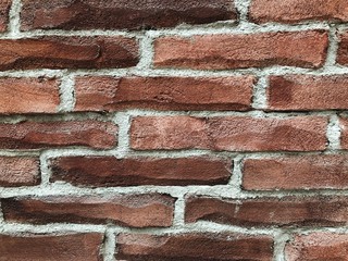 Textured red brick wall desktop