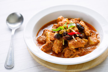 Kaeng Hung Ley, Thai Pork Curry  of Northern Thailand Food.