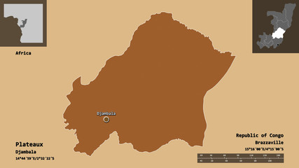 Plateaux, region of Republic of Congo,. Previews. Pattern