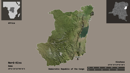 Nord-Kivu, province of Democratic Republic of the Congo,. Previews. Satellite