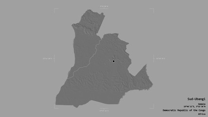Sud-Ubangi - Democratic Republic of the Congo. Bounding box. Bilevel