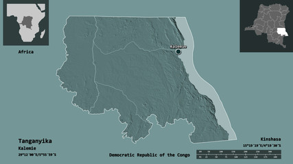 Tanganyika, province of Democratic Republic of the Congo,. Previews. Administrative