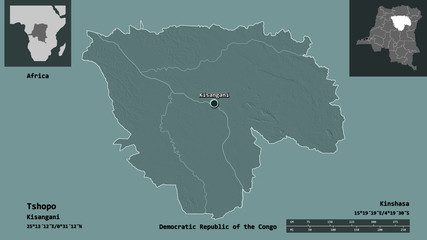Tshopo, province of Democratic Republic of the Congo,. Previews. Administrative