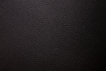 black leather background. Texture.
