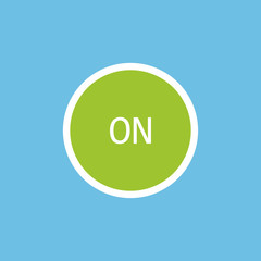 Power button. Icon for your website design, logo, application, UI. Vector illustration
