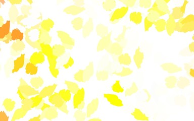 Light Red vector texture with abstract forms.