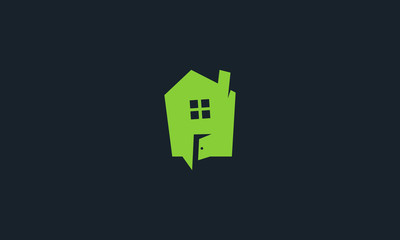 Creative vector illustration logo design home/house icon