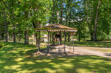 gazebo in the park