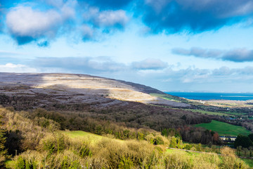 Prairie landscape in Ireland