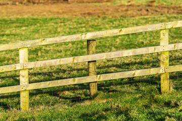 Electric fence for livestock in Ireland