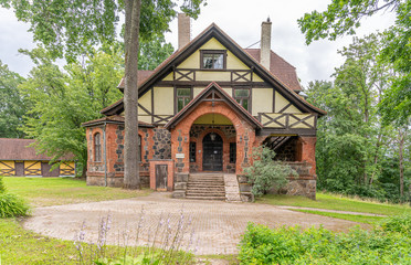 stone manor in estonia europe