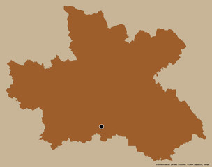 Královéhradecký, region of Czech Republic, on solid. Pattern