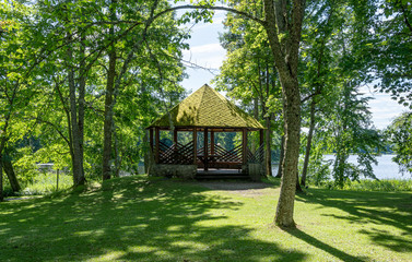 gazebo in the park