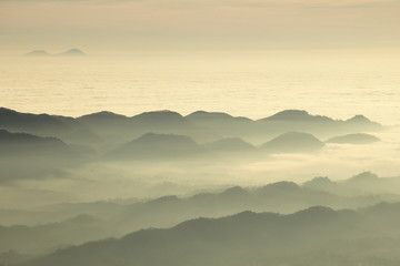 Asolo moutains from mount Cesen, Treviso © Nick