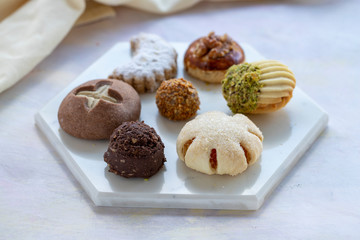 delicious cookie cake types - patisserie product