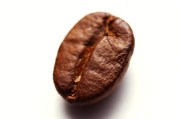 Macro of coffee beans