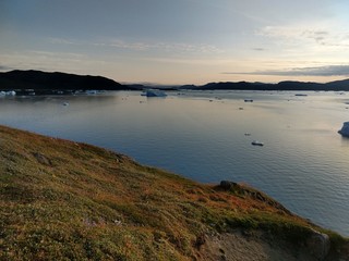 Sundown in Greenland