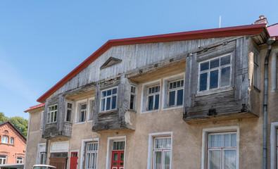old house in estonian village
