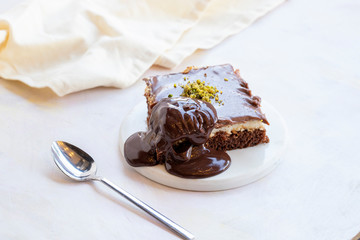 Ibiza dessert on white board