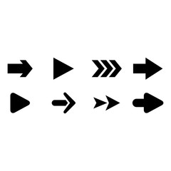 collection black arrows icon