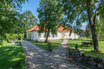 old house in estonian village