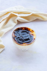 baked rice pudding on white wood - sutlac