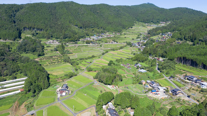 岐阜県 恵那 坂折棚田