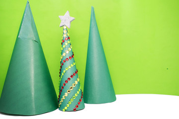 Christmas tree with your own hands step by step ready made option